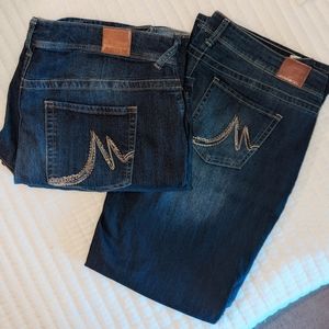 Maurices Denim Jeans (18 Regular) Price is for all 4 pair.